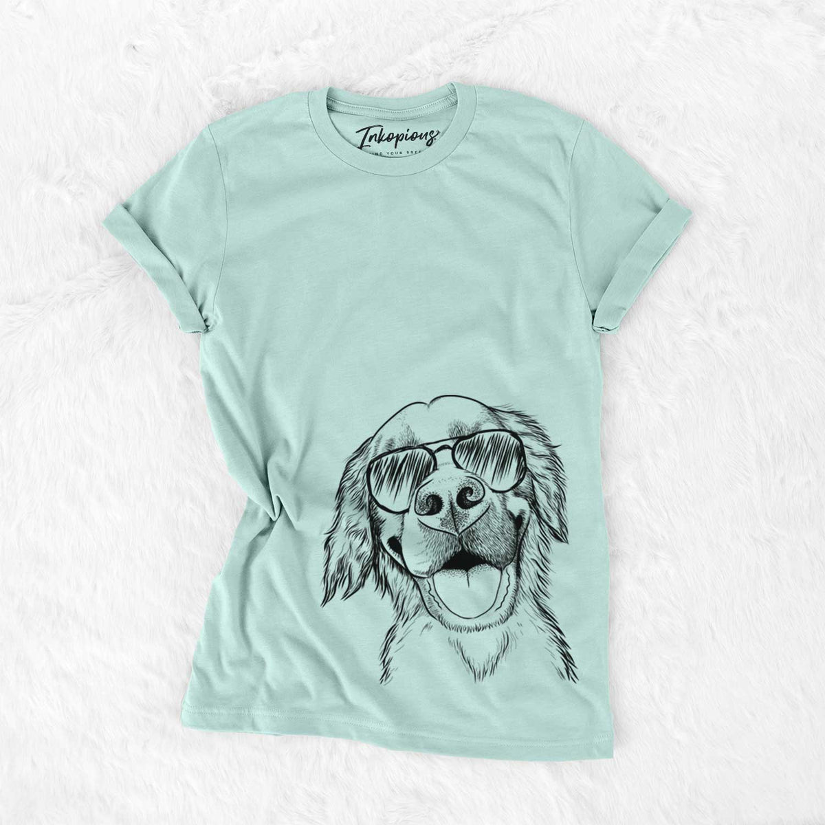 Aviator Jordy the Golden Retriever - Unisex Crewneck