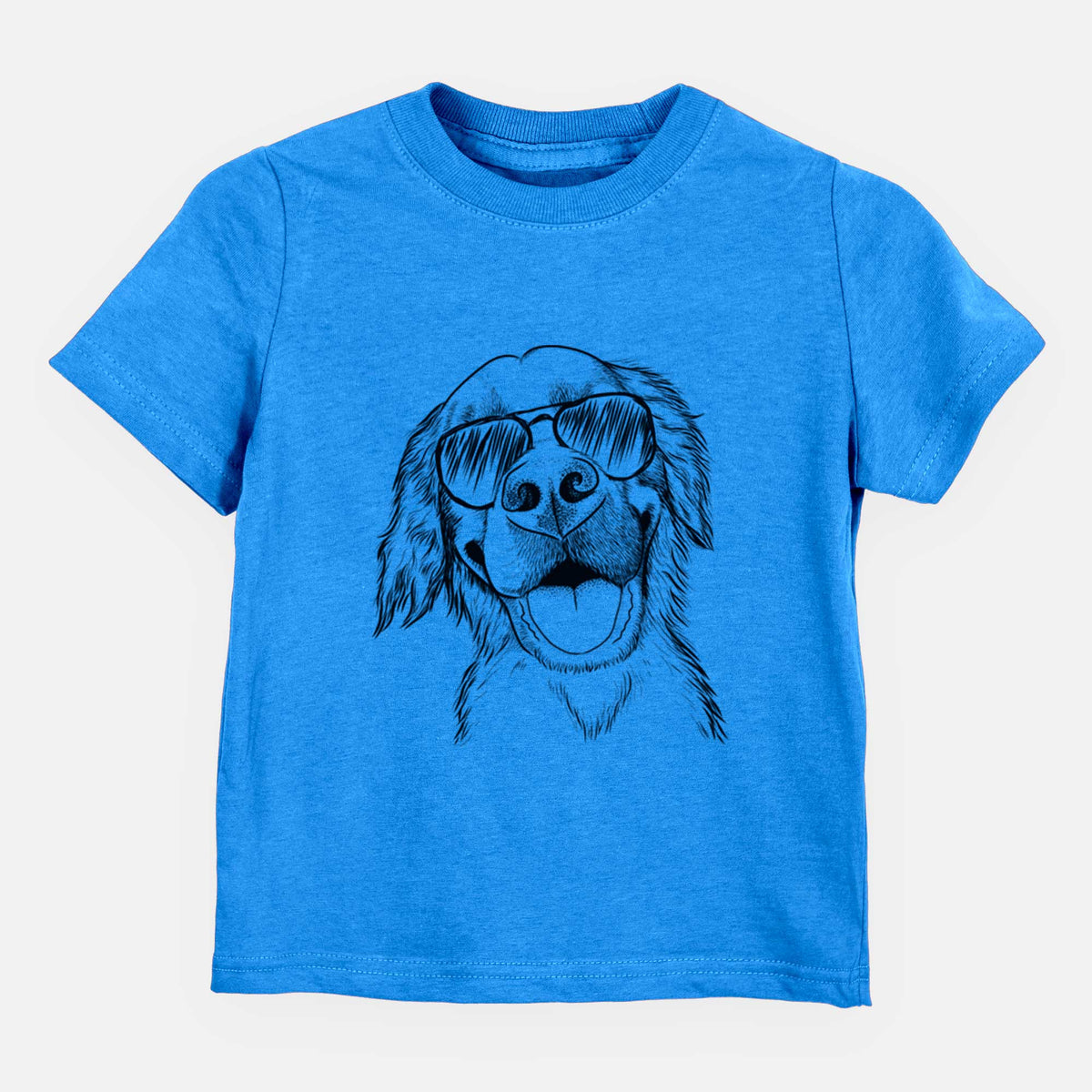 Aviator Jordy the Golden Retriever - Kids/Youth/Toddler Shirt