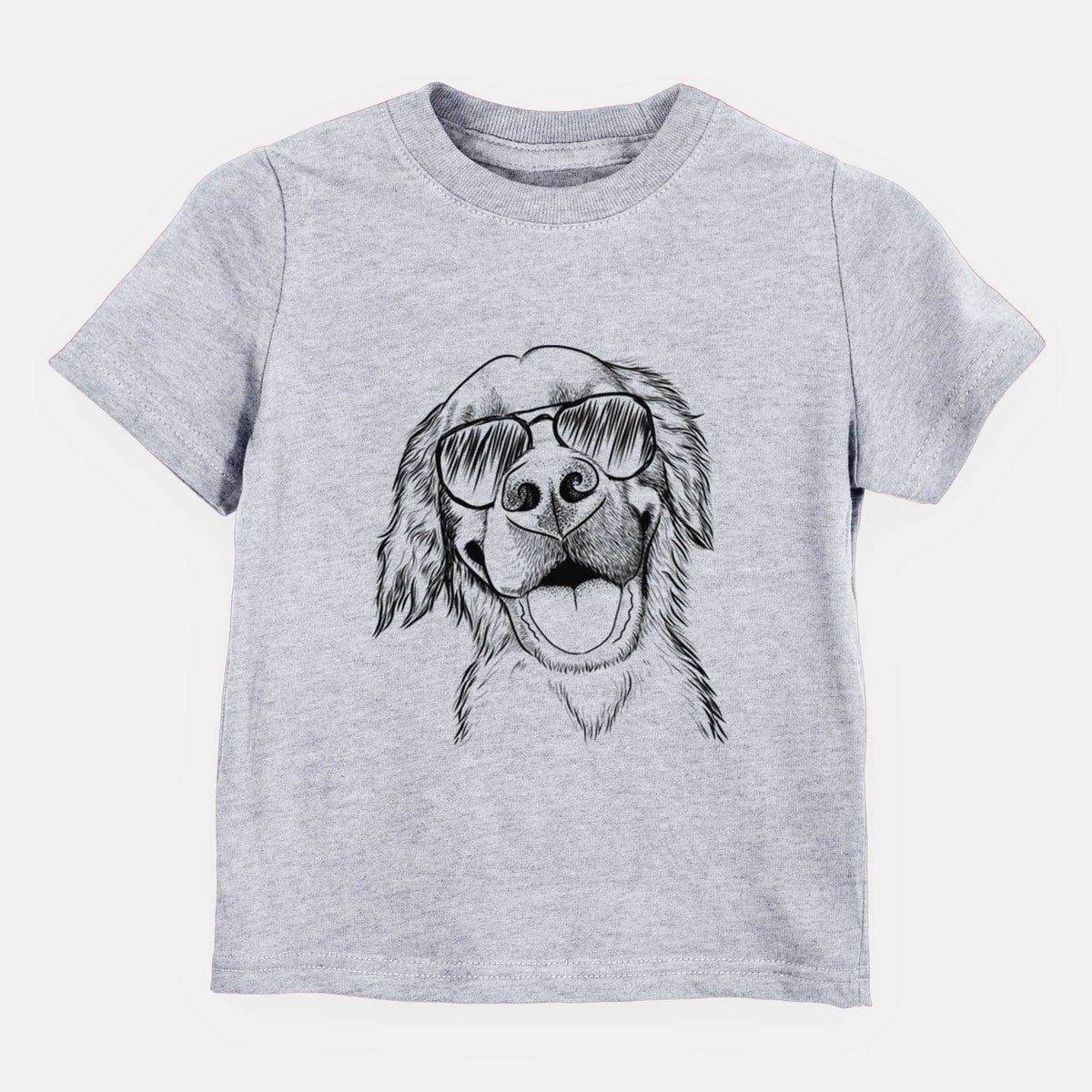 Aviator Jordy the Golden Retriever - Kids/Youth/Toddler Shirt