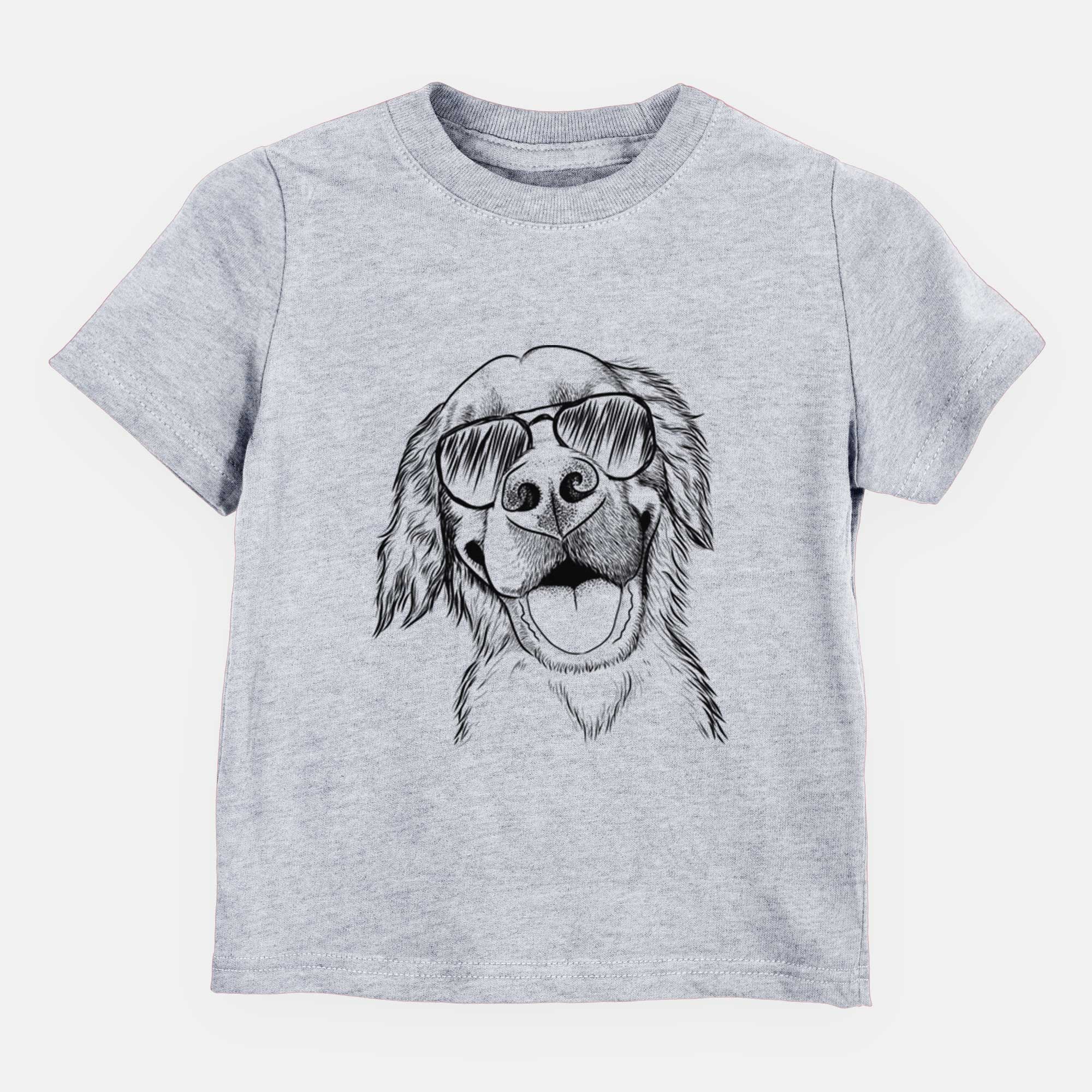 Aviator Jordy the Golden Retriever - Kids/Youth/Toddler Shirt