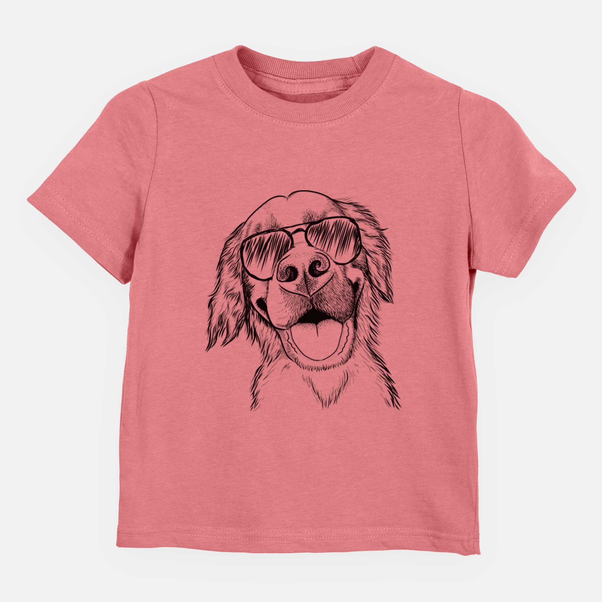 Aviator Jordy the Golden Retriever - Kids/Youth/Toddler Shirt
