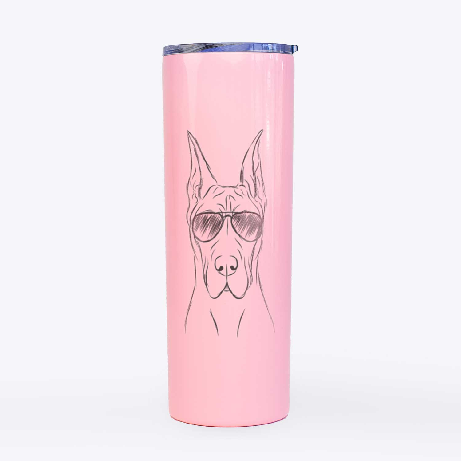 Jude the Great Dane - 20oz Skinny Tumbler