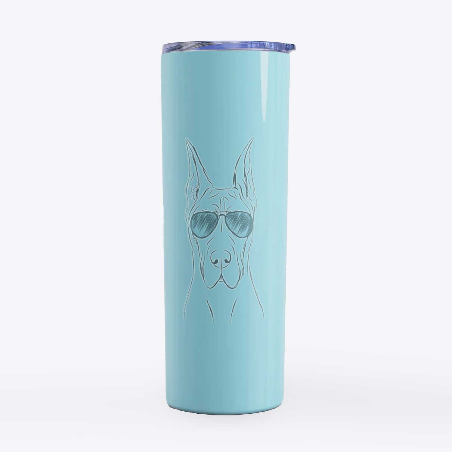 Jude the Great Dane - 20oz Skinny Tumbler