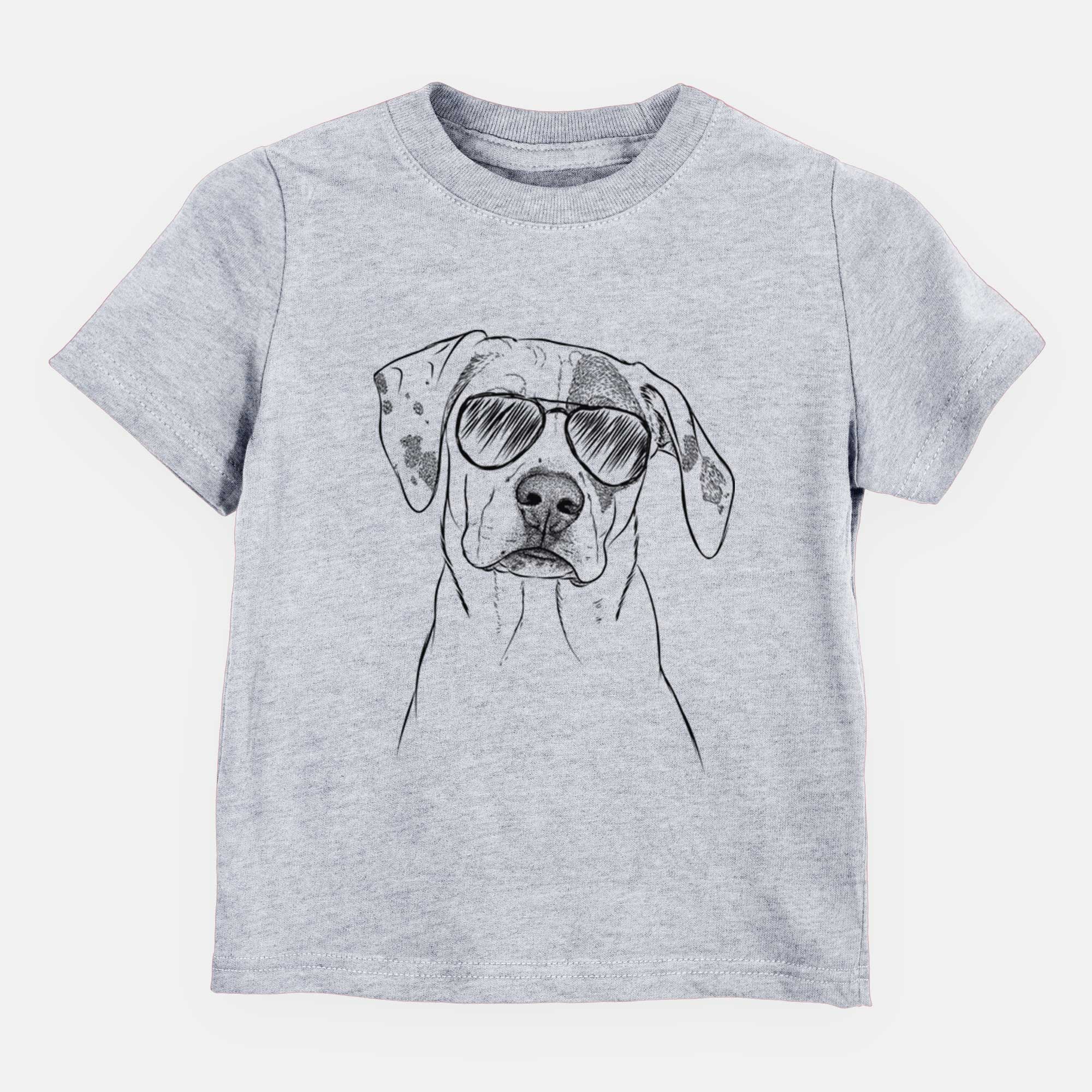 Aviator Julio the Dogo Argentino Mix - Kids/Youth/Toddler Shirt