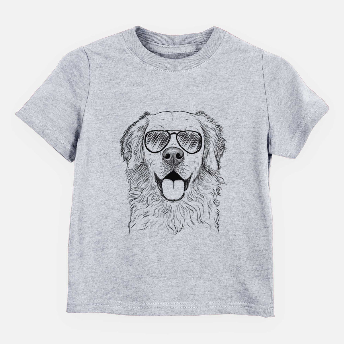 Aviator Juniper the Golden Retriever - Kids/Youth/Toddler Shirt