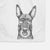 Juno the Belgian Malinois Decorative Hand Towel