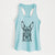 Juno the Belgian Malinois - Women's Racerback Tanktop