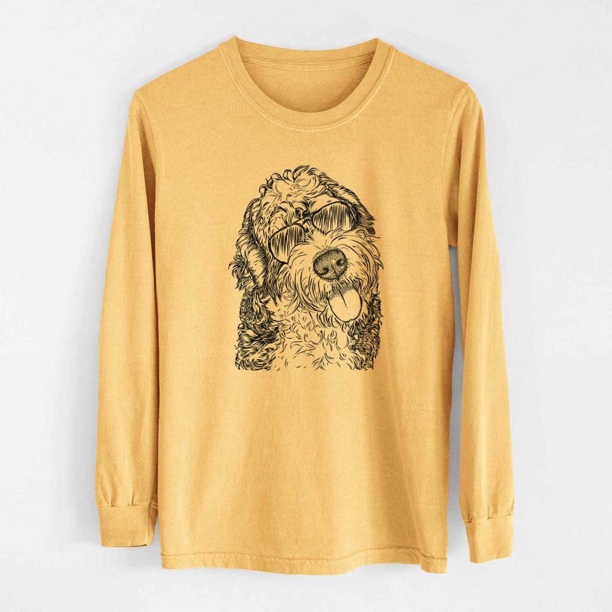 Aviators Kaci the Bernedoodle - Heavyweight 100% Cotton Long Sleeve