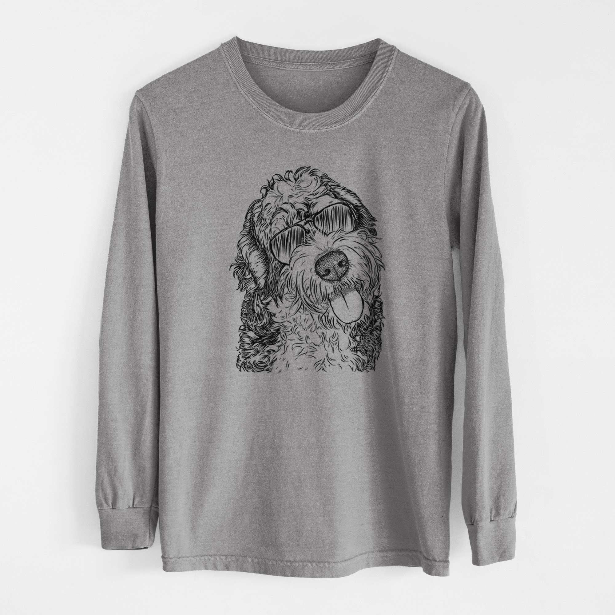 Aviators Kaci the Bernedoodle - Heavyweight 100% Cotton Long Sleeve