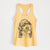 Kaci the Bernedoodle - Women's Racerback Tanktop