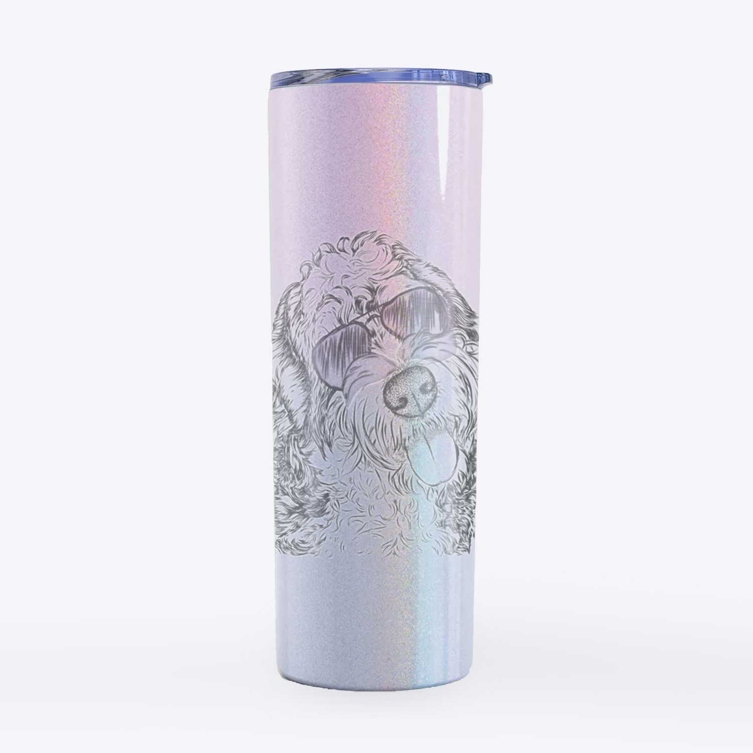 Kaci the Bernedoodle - 20oz Skinny Tumbler