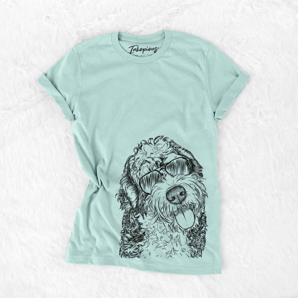 Aviator Kaci the Bernedoodle - Unisex Crewneck