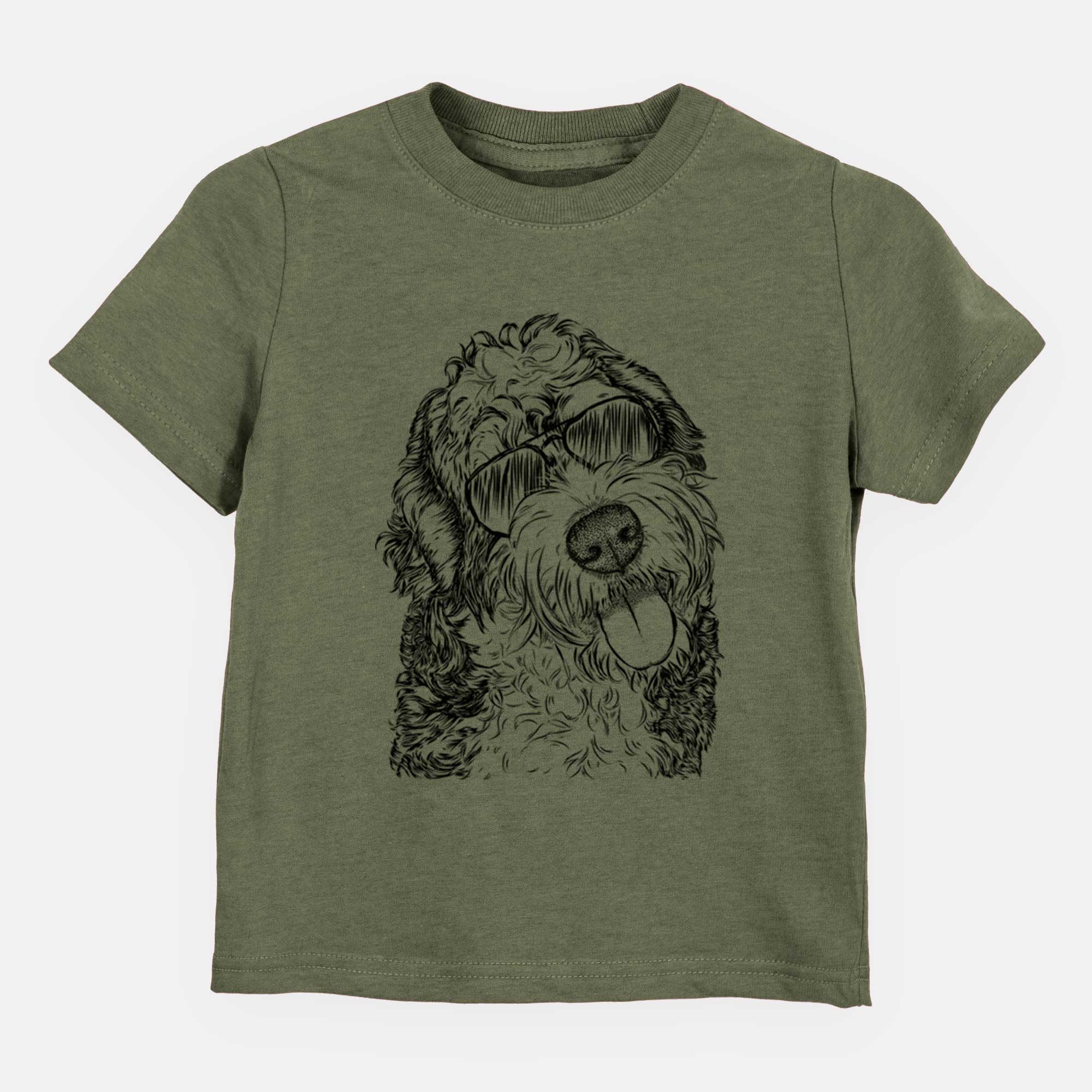 Aviator Kaci the Bernedoodle - Kids/Youth/Toddler Shirt