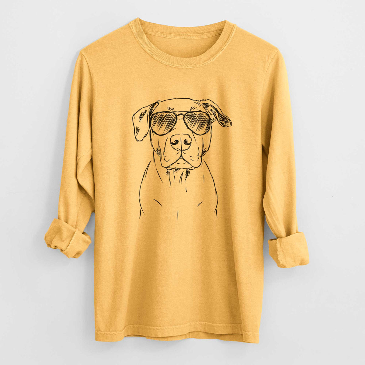 Aviators Kadin the Pitbull - Heavyweight 100% Cotton Long Sleeve
