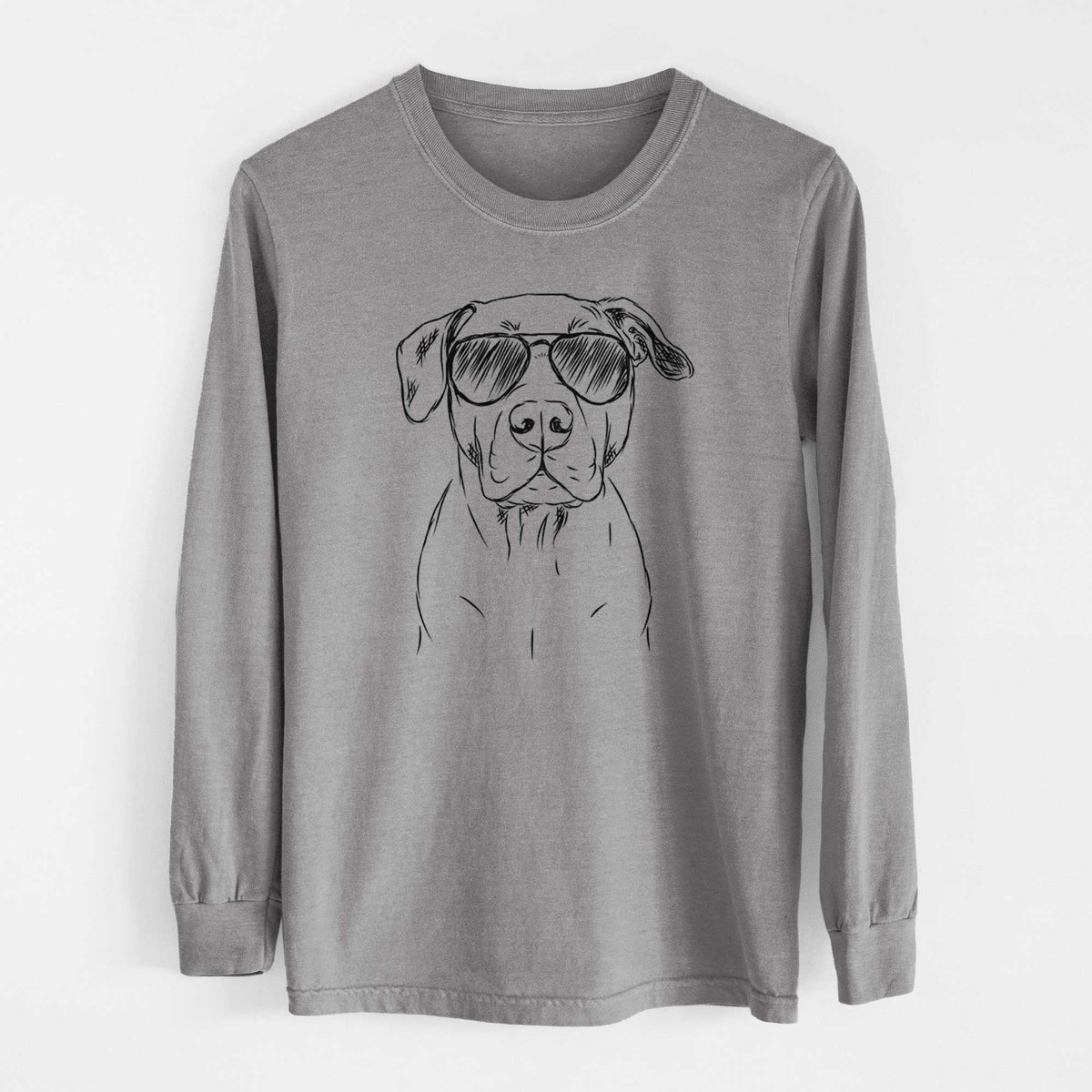 Aviators Kadin the Pitbull - Heavyweight 100% Cotton Long Sleeve