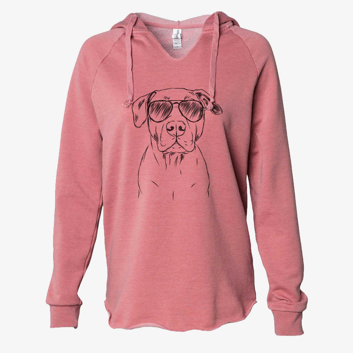 Kadin the Pitbull - Cali Wave Hooded Sweatshirt