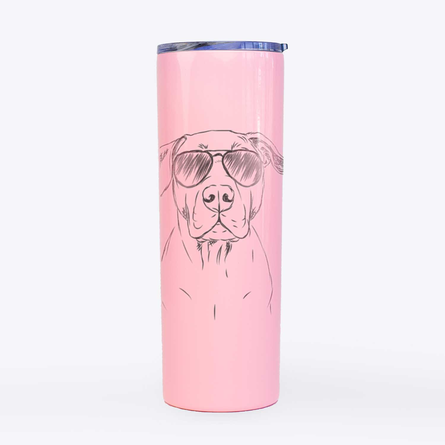 Kadin the Pitbull - 20oz Skinny Tumbler