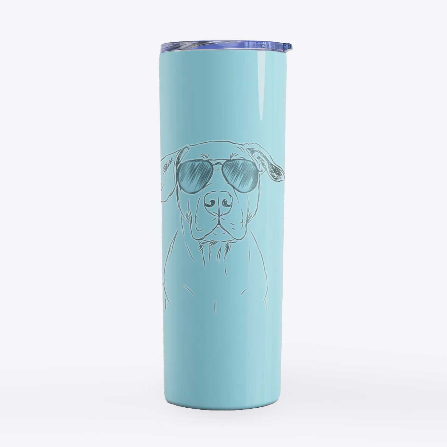 Kadin the Pitbull - 20oz Skinny Tumbler