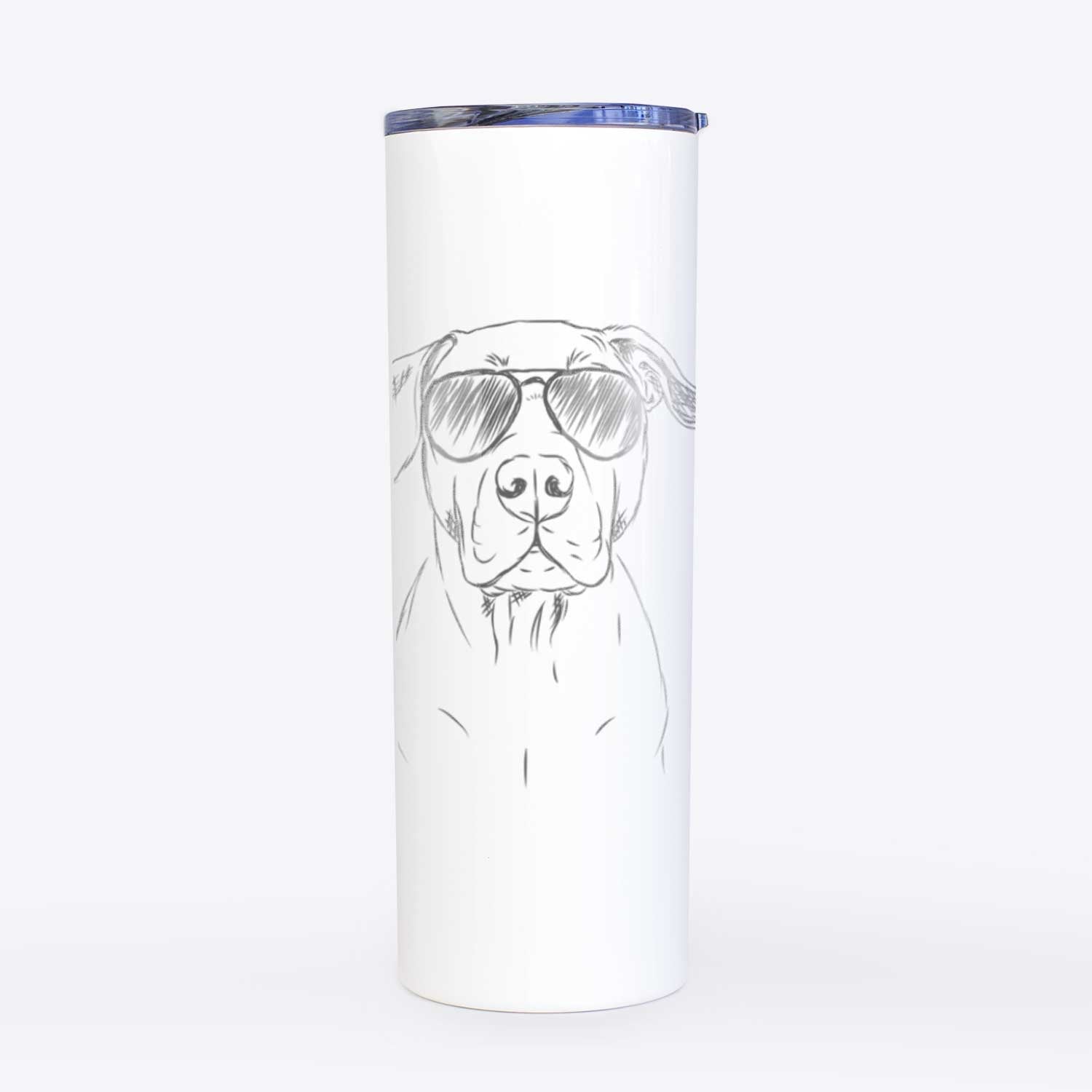 Kadin the Pitbull - 20oz Skinny Tumbler