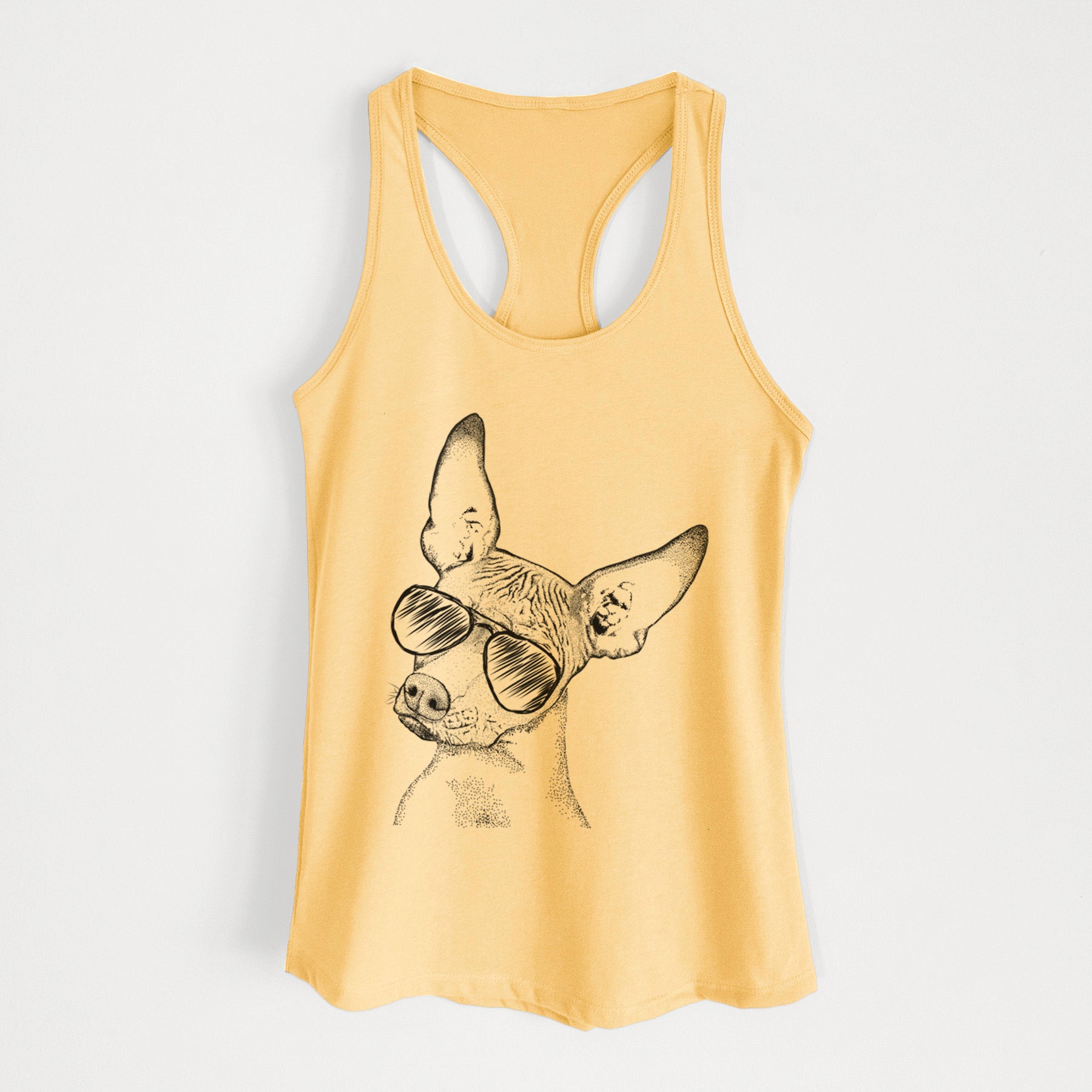 Kahlo the Xoloitzcuintli - Women's Racerback Tanktop