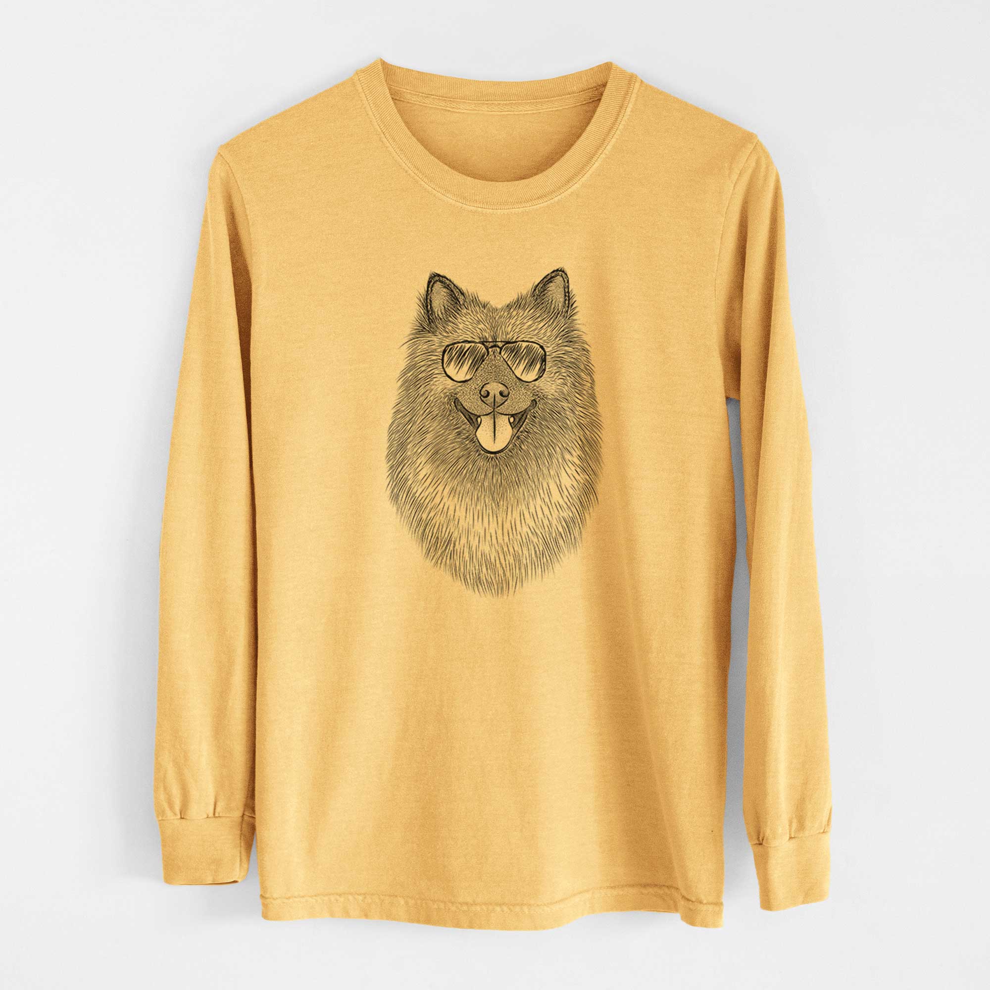 Aviators Kai the Keeshond - Heavyweight 100% Cotton Long Sleeve