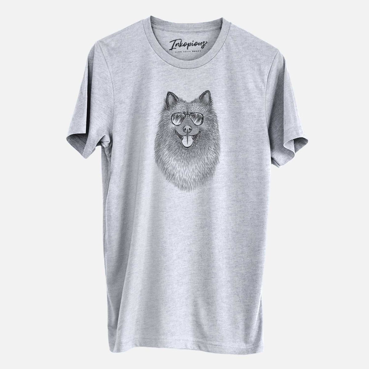 Aviator Kai the Keeshond - Unisex Crewneck