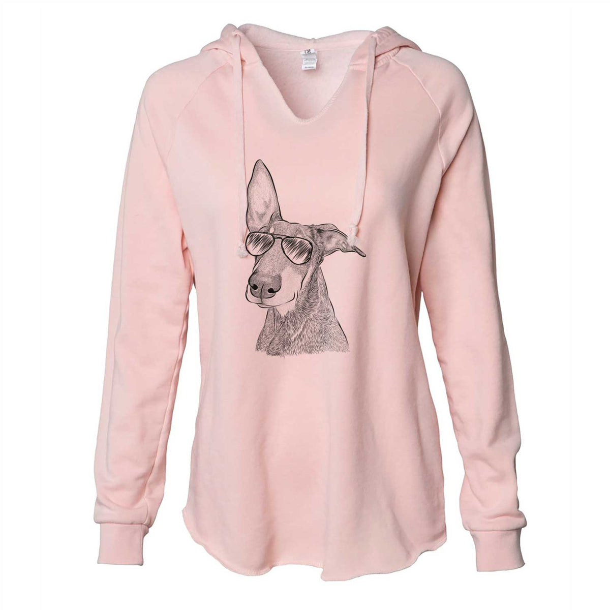 Kain the Doberman Pinscher - Cali Wave Hooded Sweatshirt