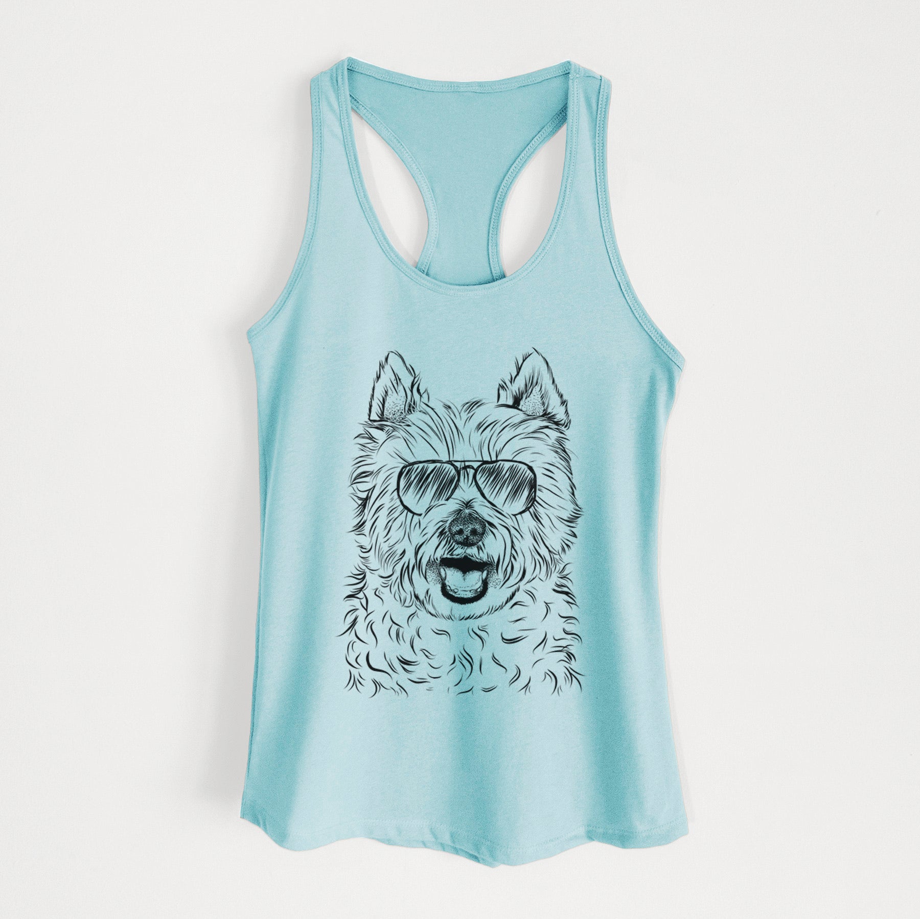 Kami the West Highland Terrier - Women's Racerback Tanktop