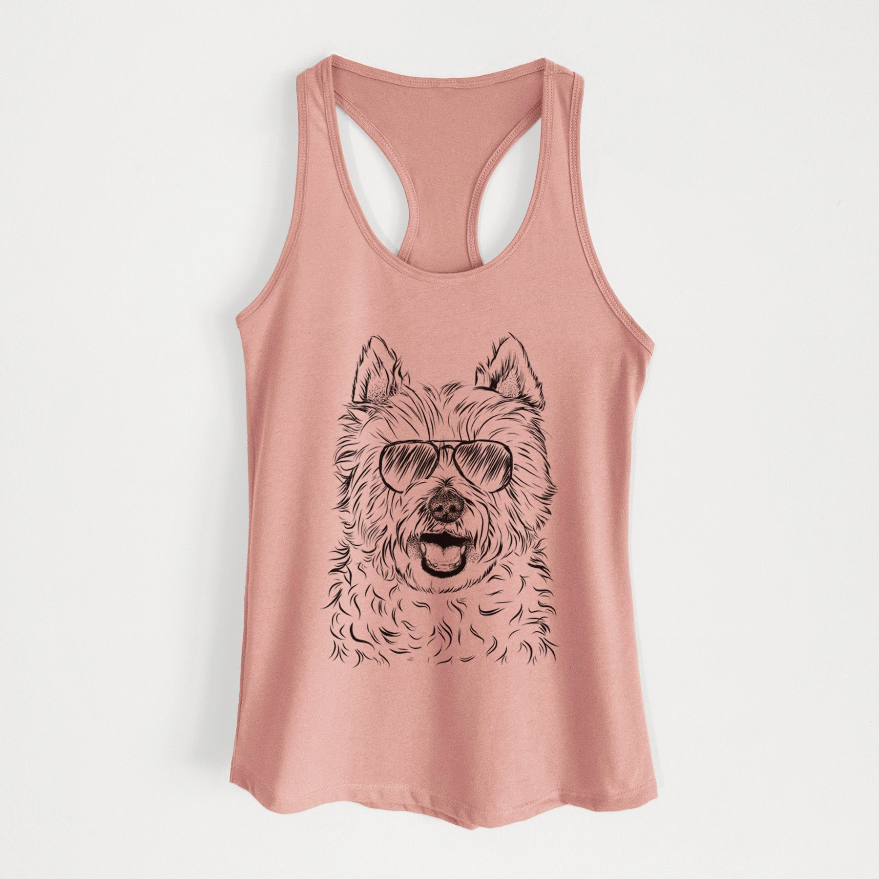 Kami the West Highland Terrier - Women's Racerback Tanktop