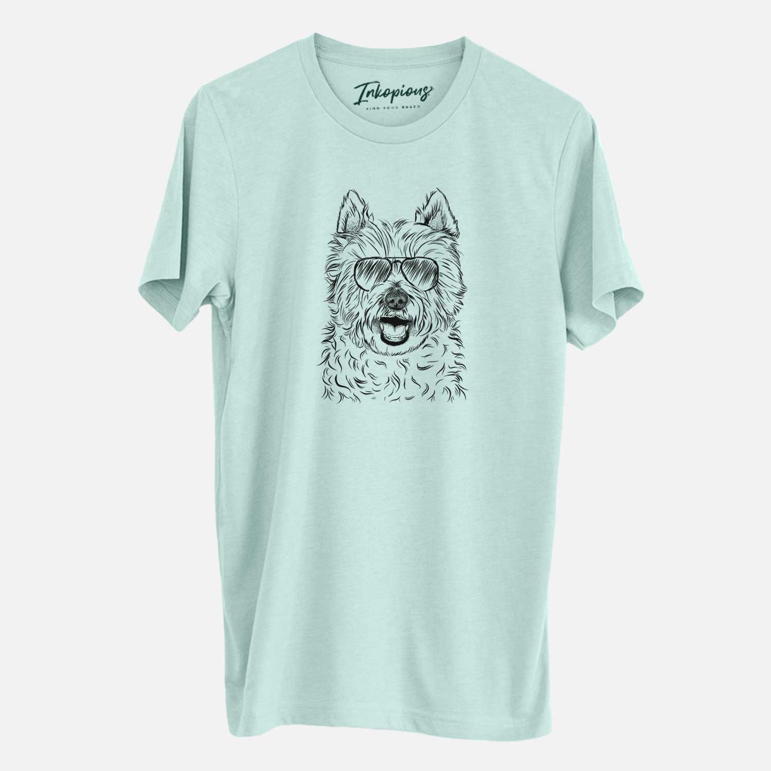 Aviator Kami the West Highland Terrier - Unisex Crewneck