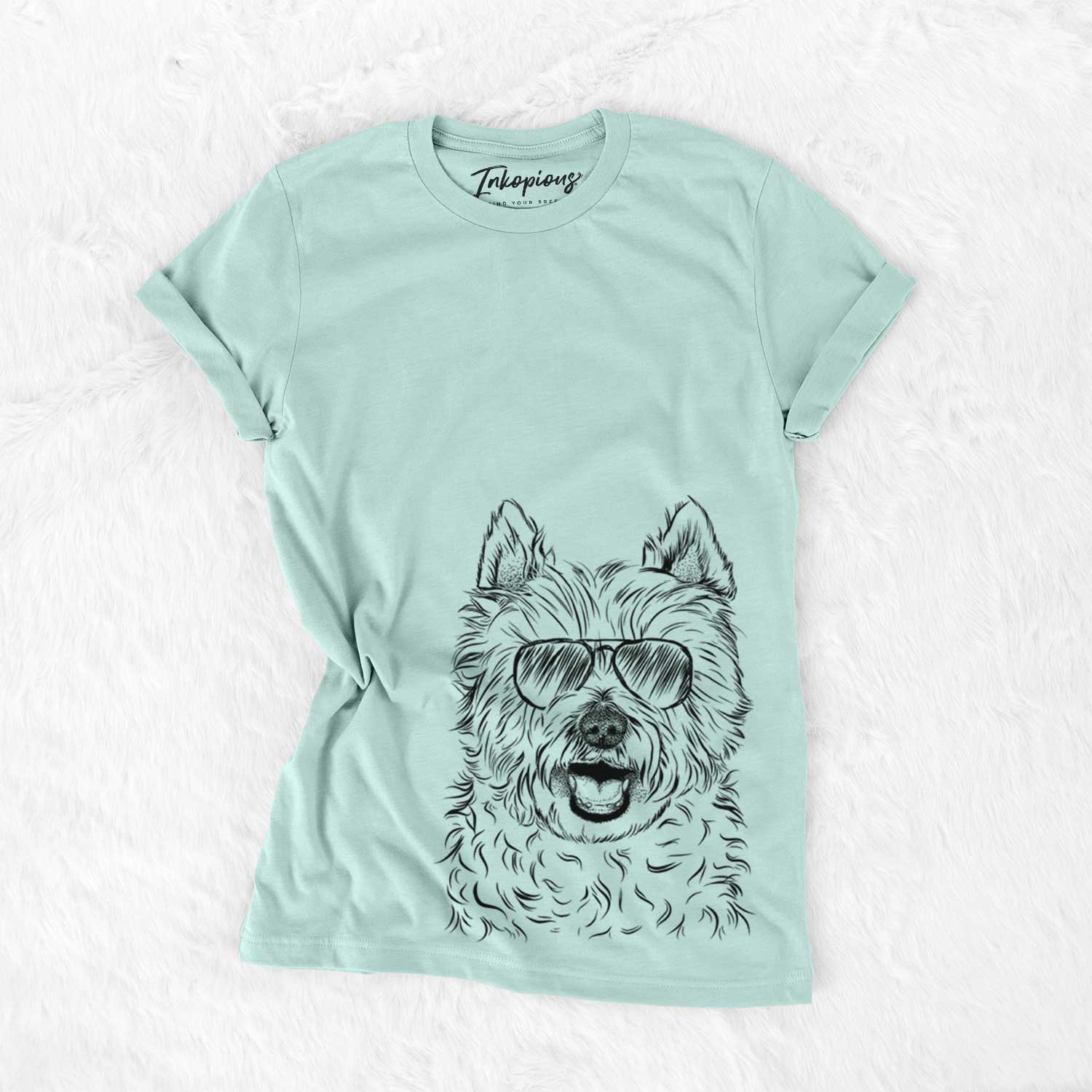 Aviator Kami the West Highland Terrier - Unisex Crewneck