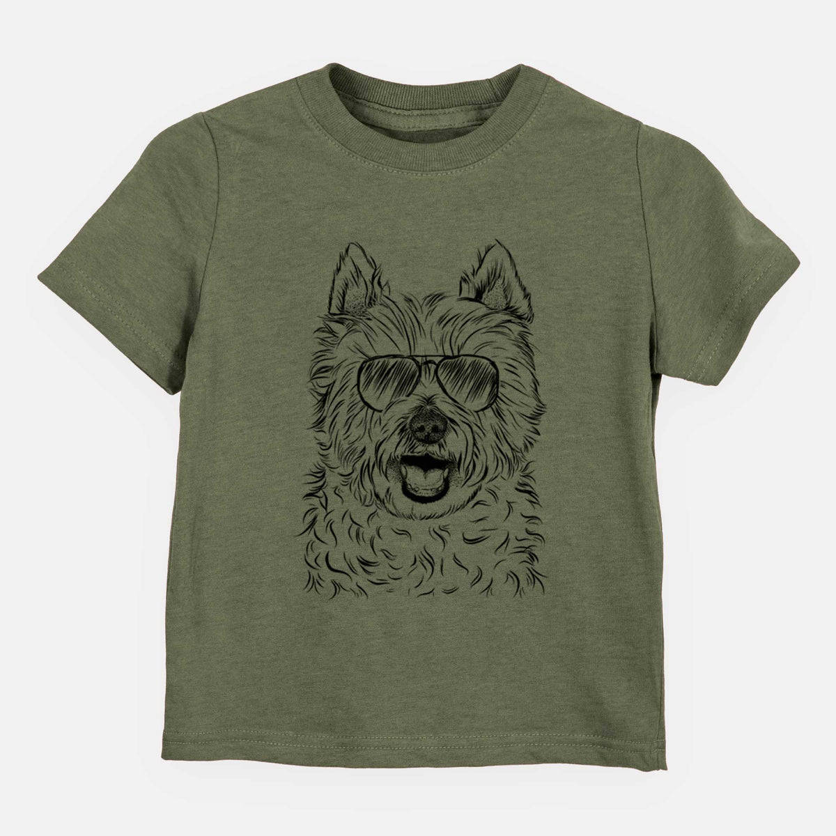 Aviator Kami the West Highland Terrier - Kids/Youth/Toddler Shirt