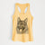 Kasia the Norwegian Elkhound - Women's Racerback Tanktop