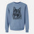 Aviator Kasia the Norwegian Elkhound - Unisex Pigment Dyed Crew Sweatshirt