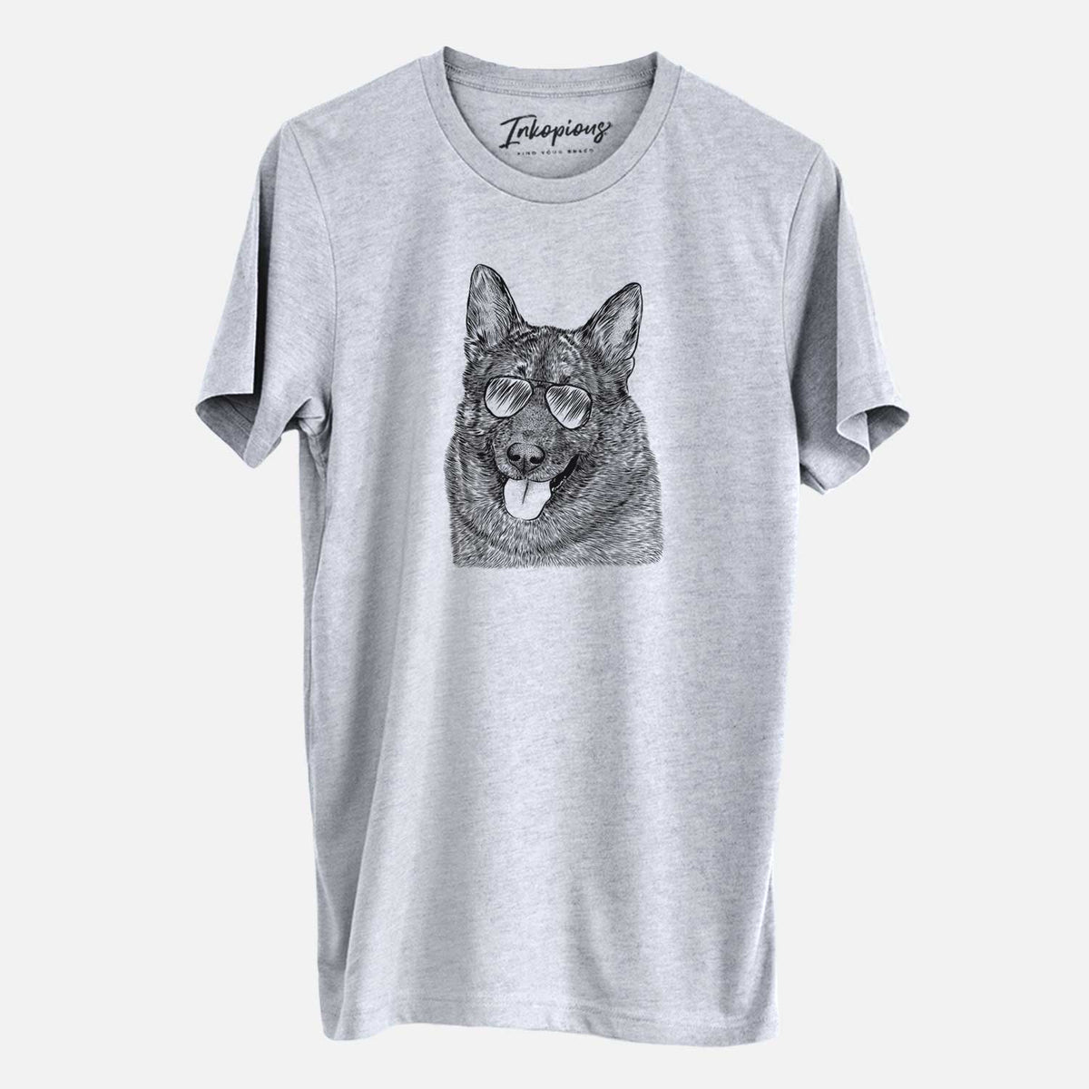 Aviator Kasia the Norwegian Elkhound - Unisex Crewneck