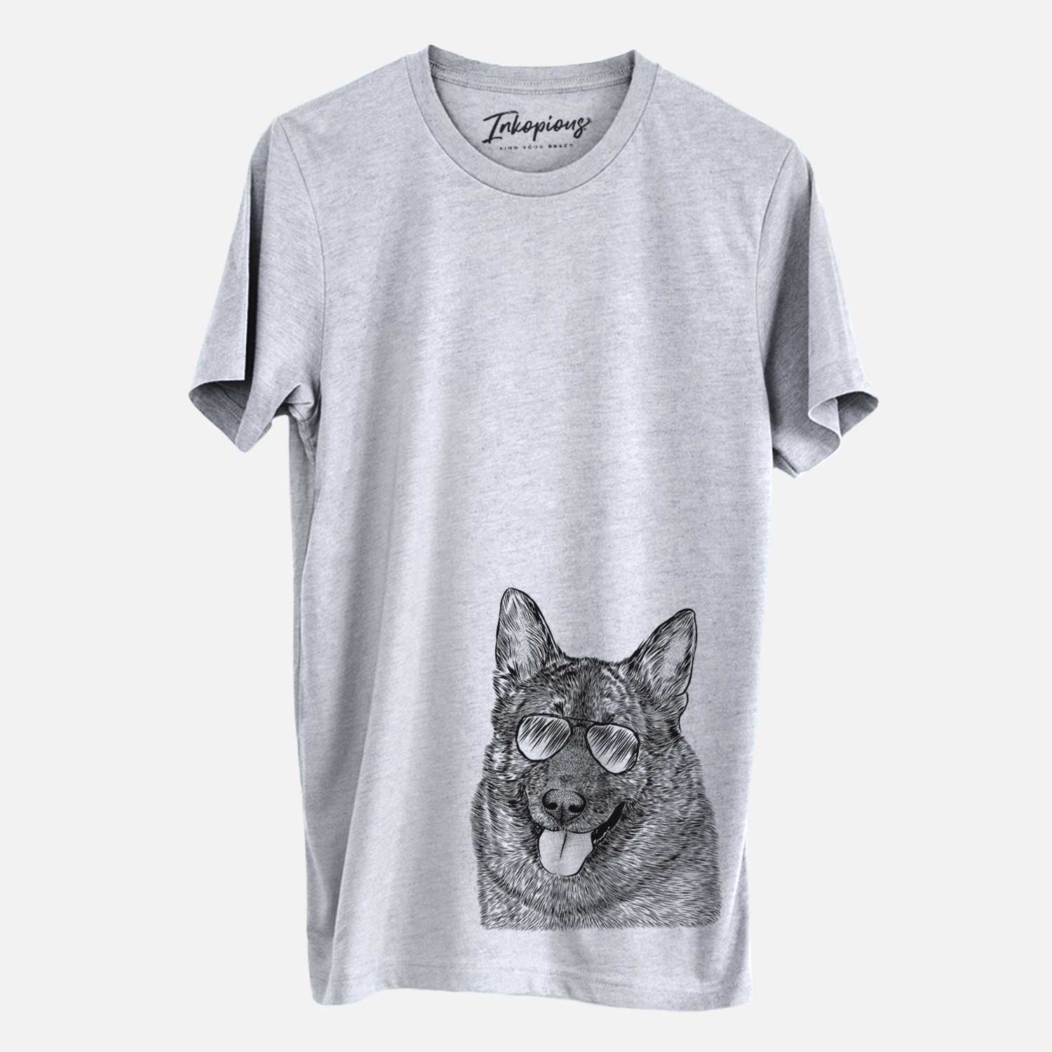 Aviator Kasia the Norwegian Elkhound - Unisex Crewneck