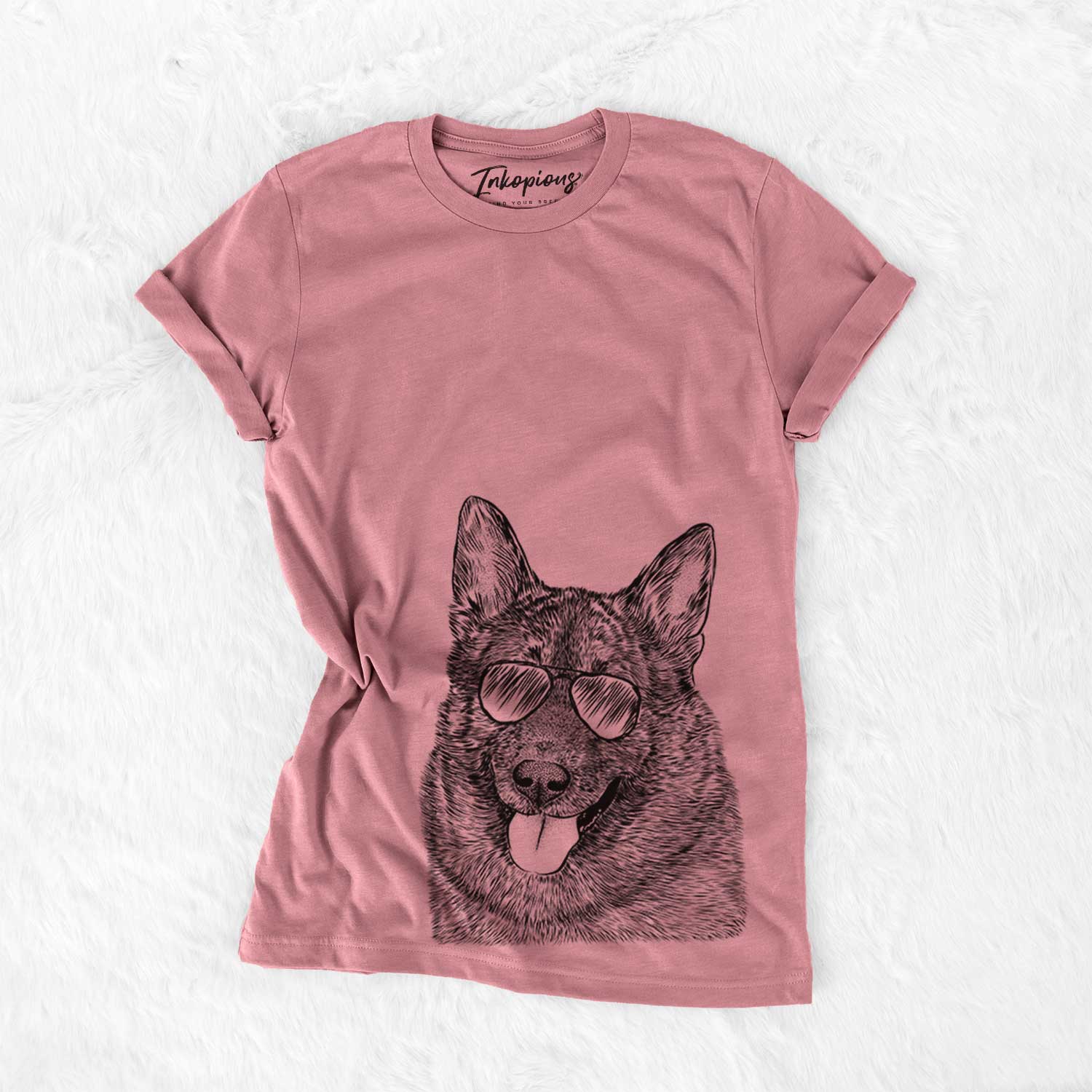 Kasia the Norwegian Elkhound - Bella Canvas Unisex Crewneck