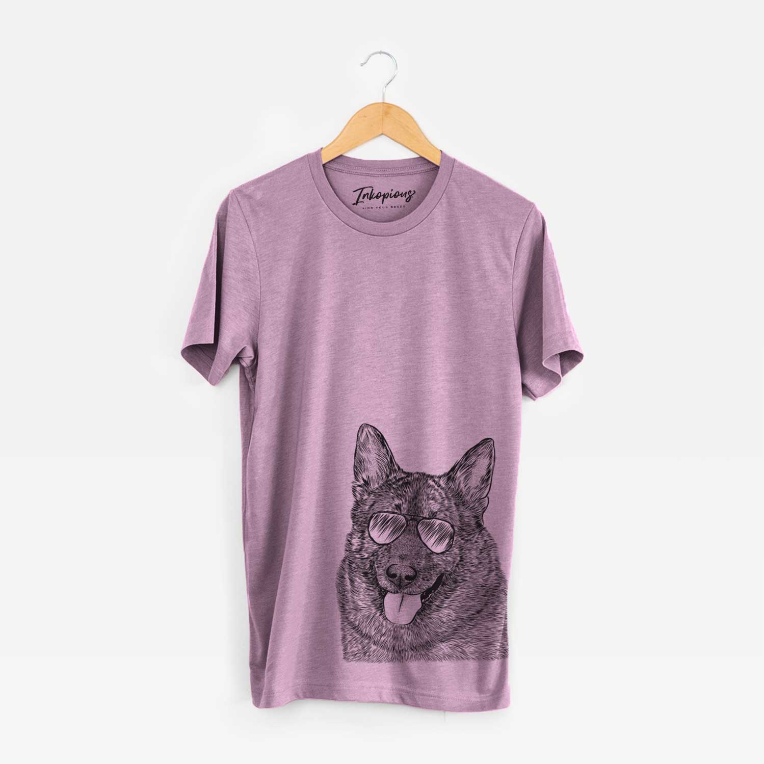 Aviator Kasia the Norwegian Elkhound - Unisex Crewneck