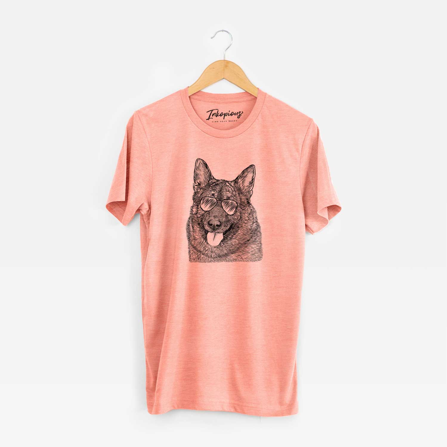 Aviator Kasia the Norwegian Elkhound - Unisex Crewneck