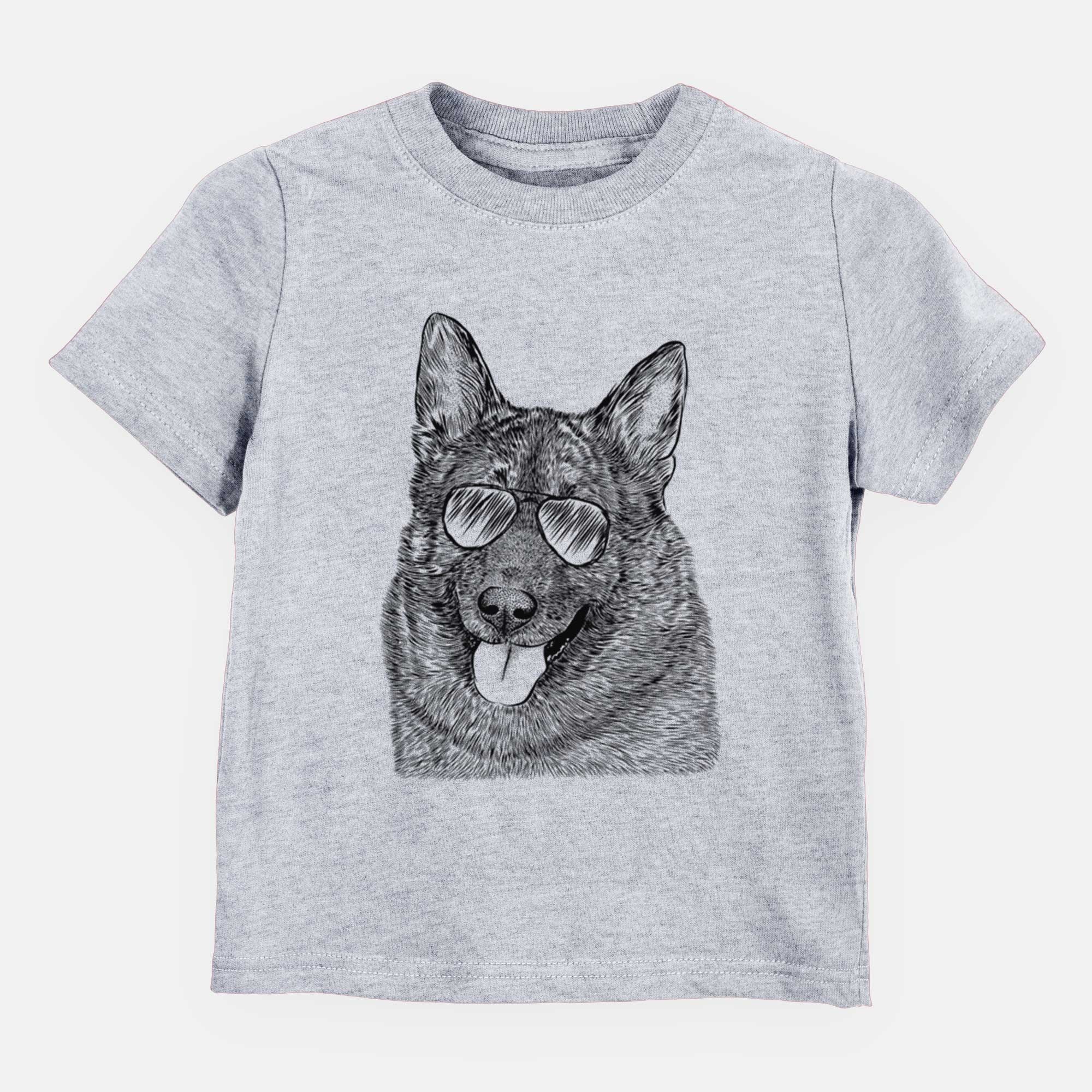 Aviator Kasia the Norwegian Elkhound - Kids/Youth/Toddler Shirt