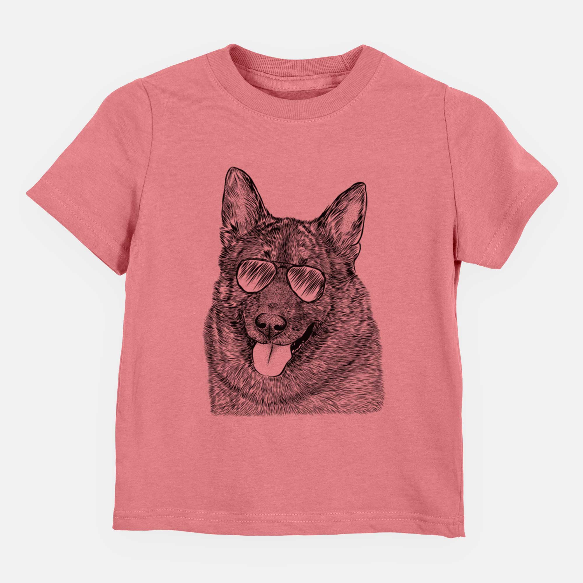 Aviator Kasia the Norwegian Elkhound - Kids/Youth/Toddler Shirt