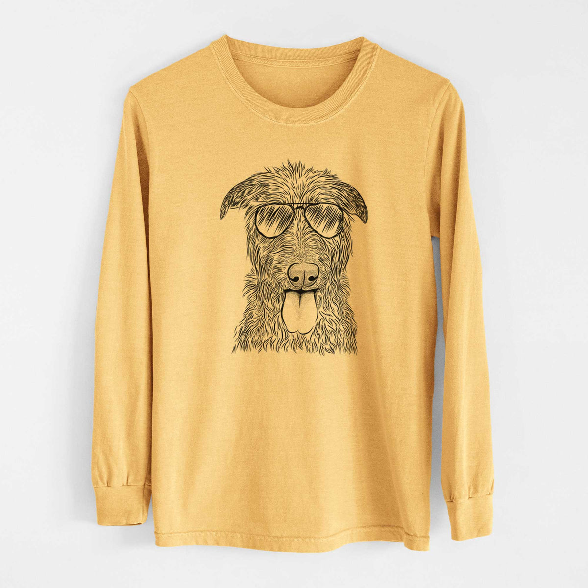 Aviators Keeva the Irish Wolfhound - Heavyweight 100% Cotton Long Sleeve