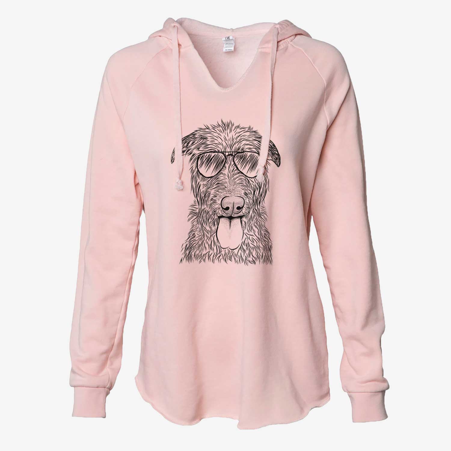 Keeva the Irish Wolfhound - Cali Wave Hooded Sweatshirt