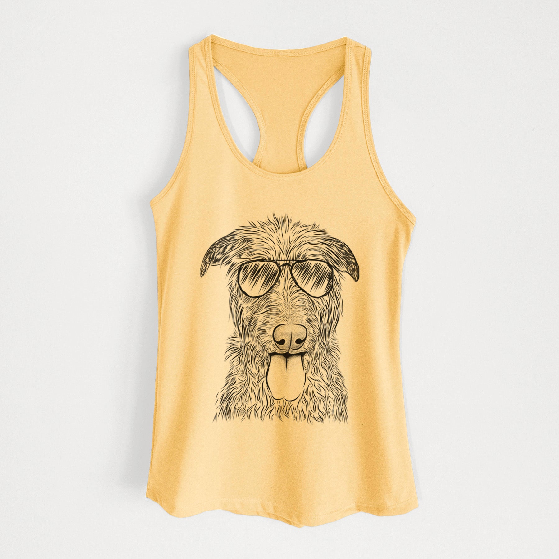 Keeva the Irish Wolfhound - Women's Racerback Tanktop