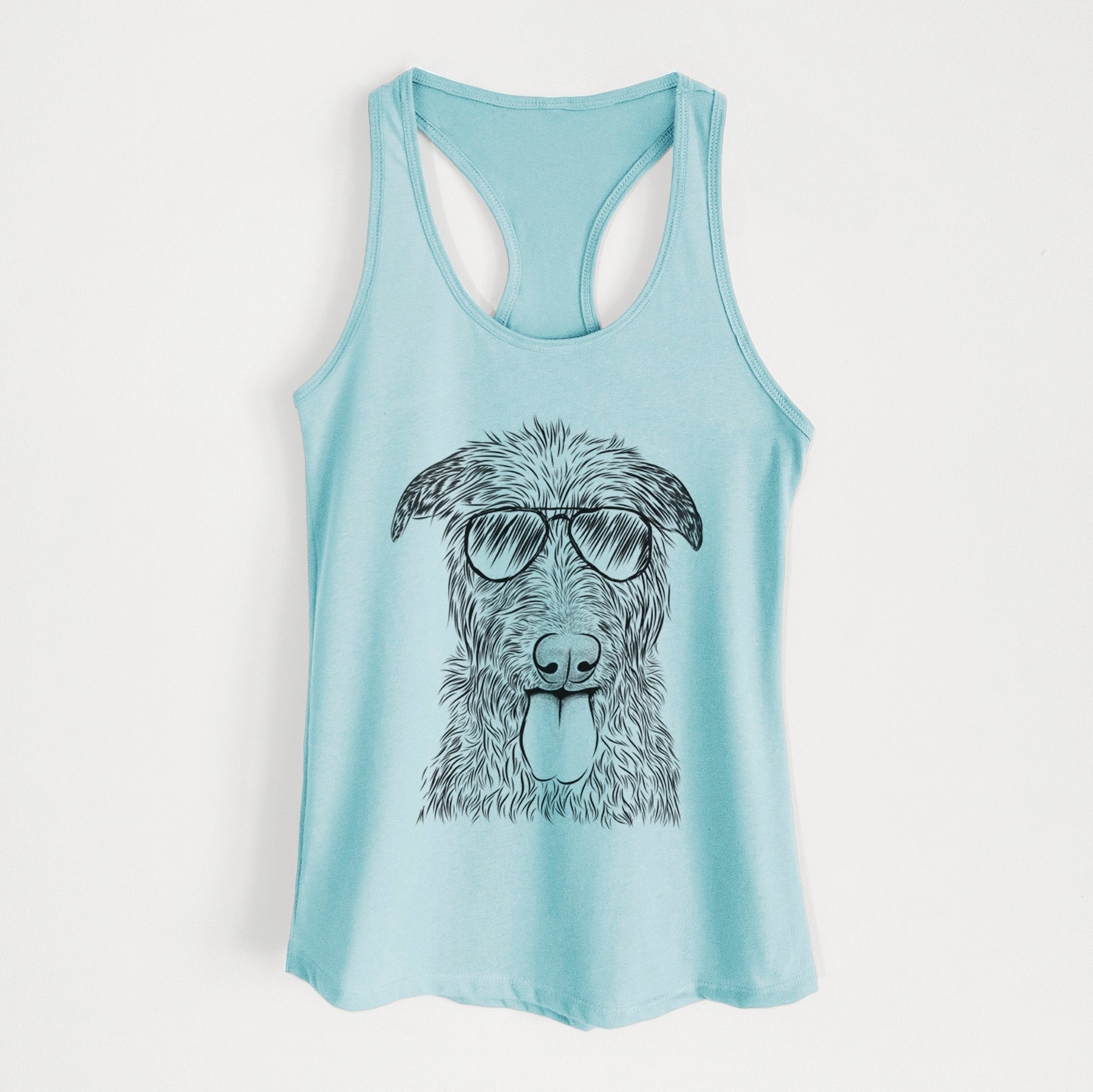 Keeva the Irish Wolfhound - Women's Racerback Tanktop