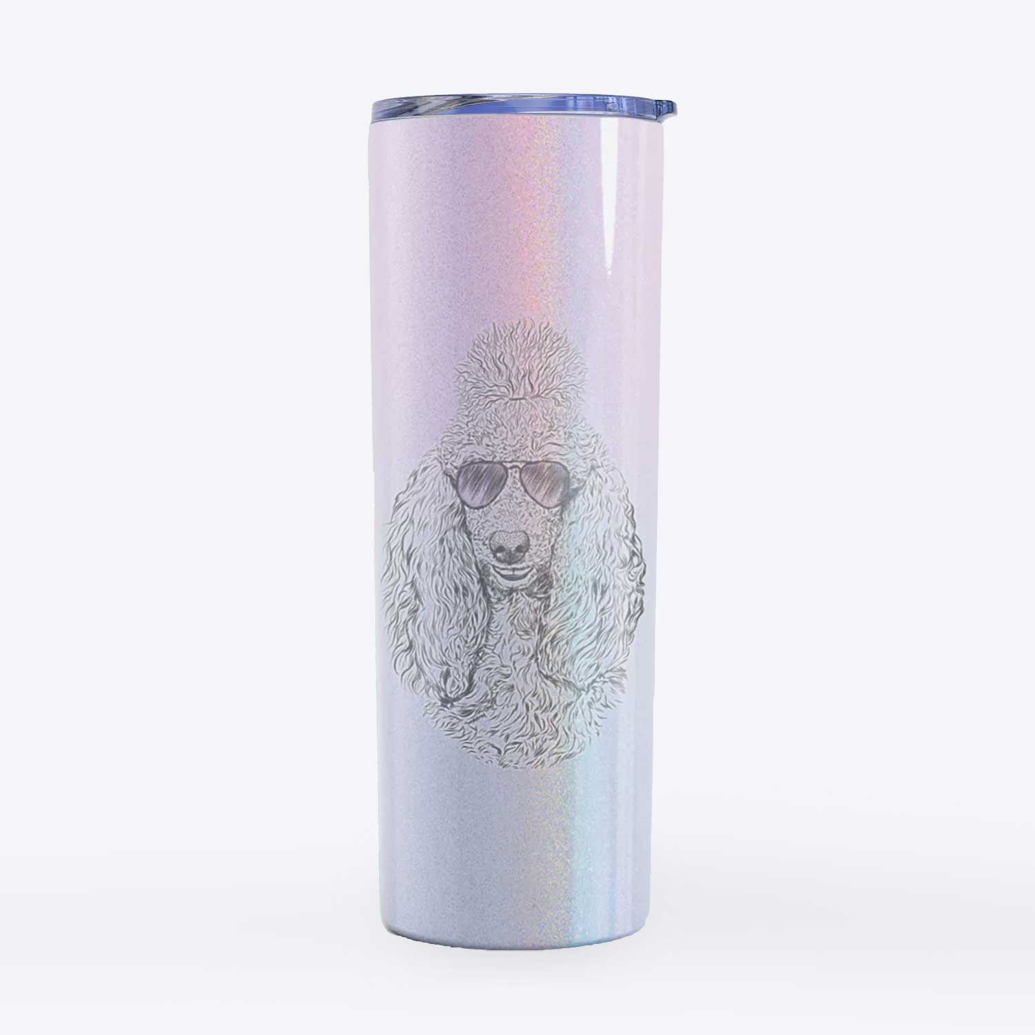 Kenna the Standard Poodle - 20oz Skinny Tumbler