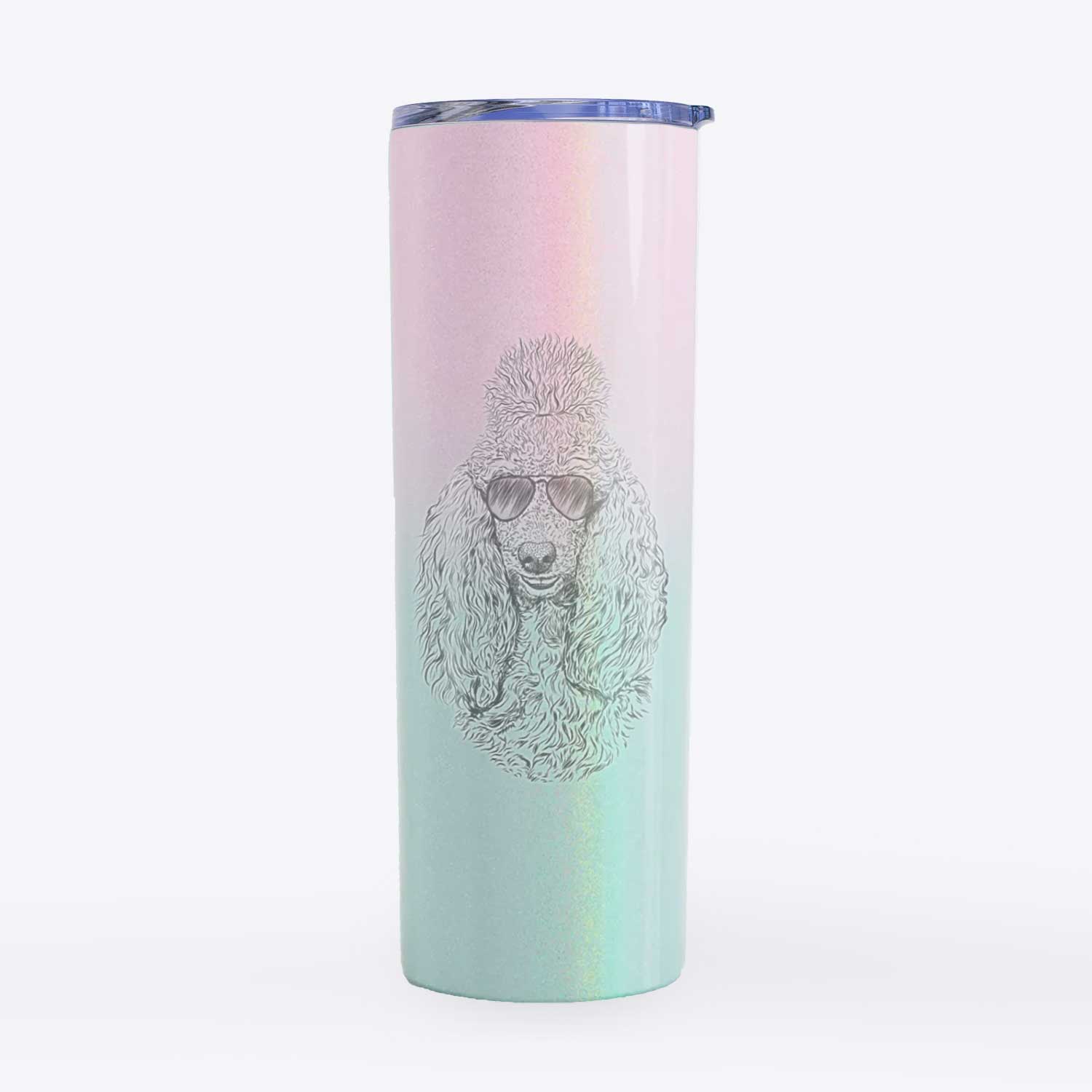 Kenna the Standard Poodle - 20oz Skinny Tumbler