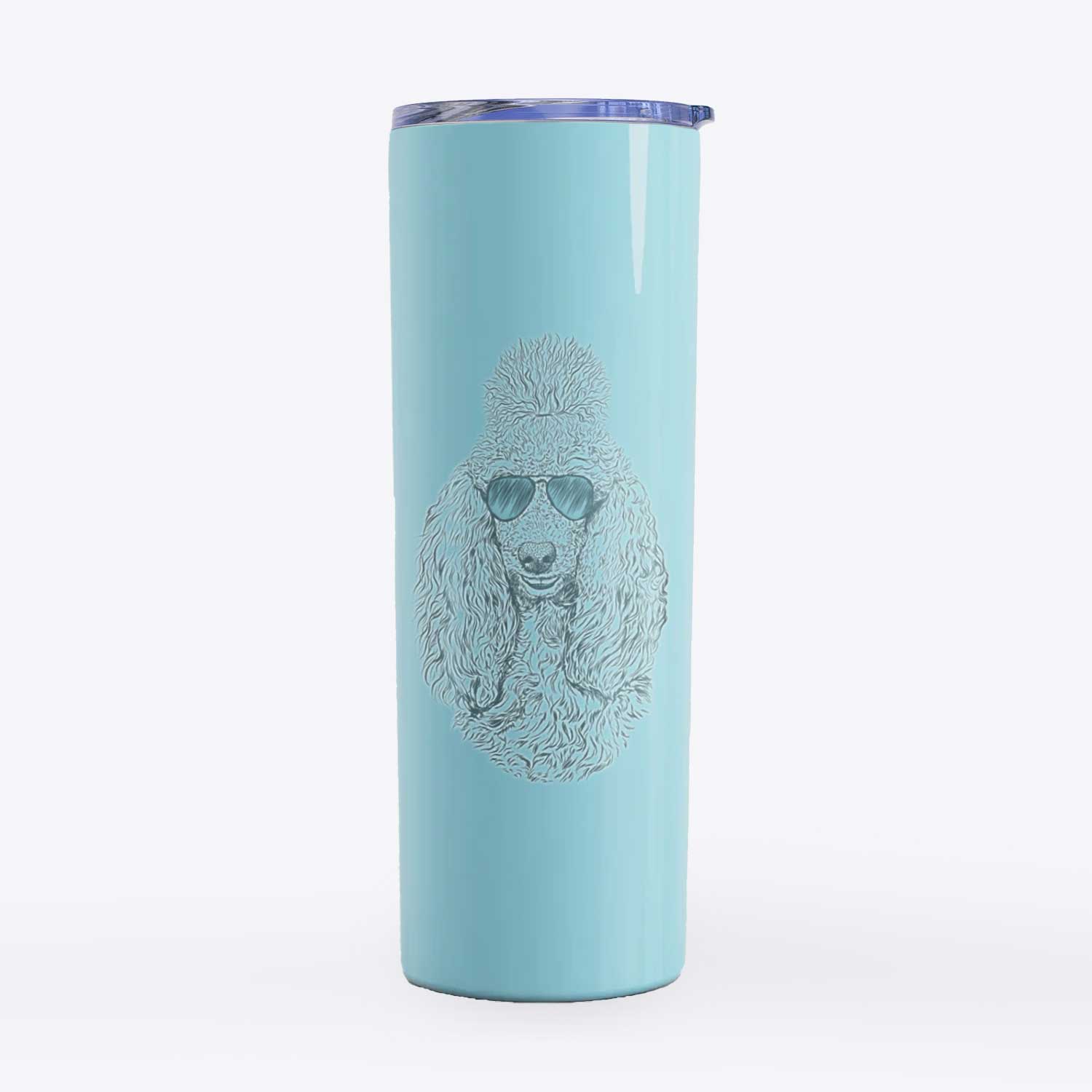 Kenna the Standard Poodle - 20oz Skinny Tumbler