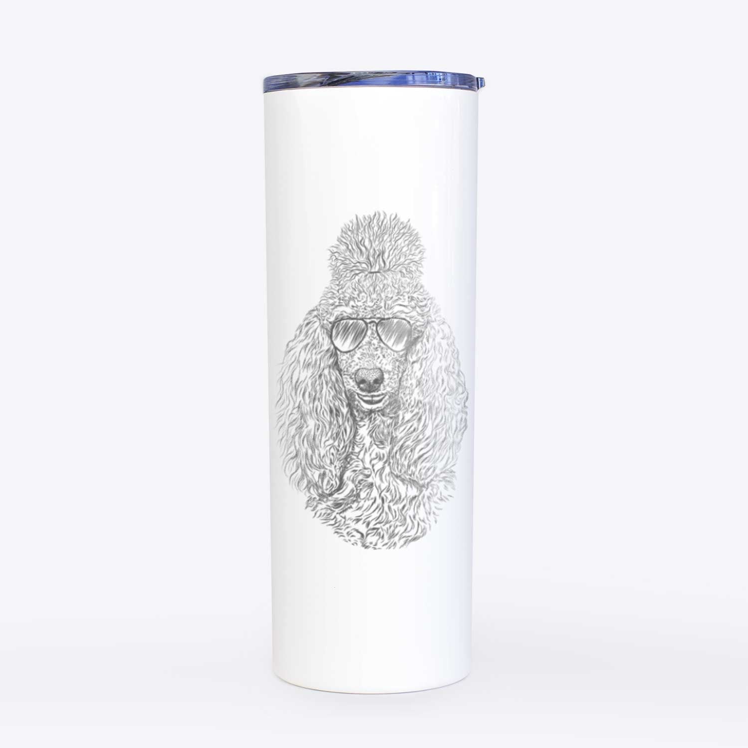 Kenna the Standard Poodle - 20oz Skinny Tumbler