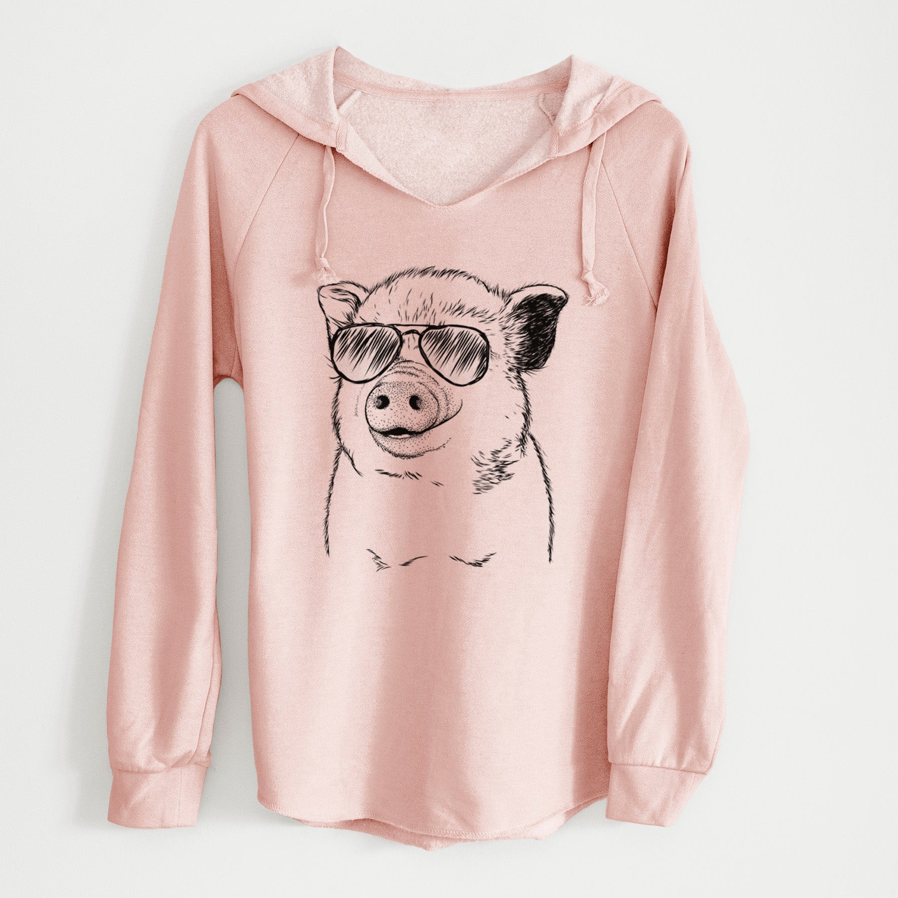 Aviator Kevin the Spotted Pig - Cali Wave Hooded Sweatshirt